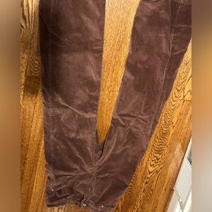 Brown corduroy pants from H&M.